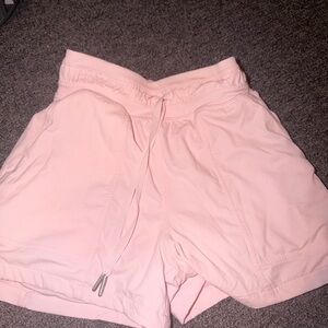 Lululemon Athletica Light Pink Athletic Shorts